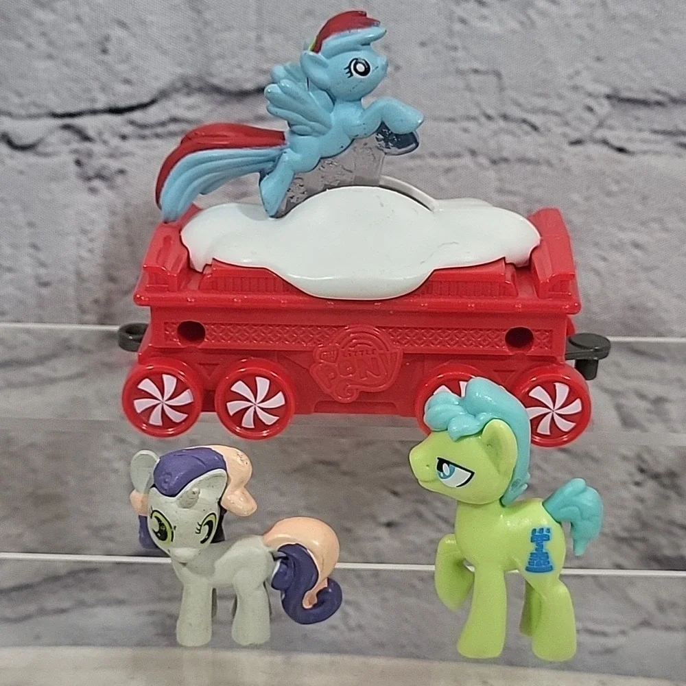 My Little Pony MLP Assorted Mini Figures Lot Of 10‎ Apple Jack Twilight Dash